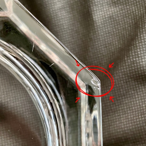 Versace x Rosenthal Medusa Lumiere Clear Crystal Bottle Coaster - Picture 13 of 14